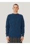 Suedehead Crew Neck Jumper Blue | Men’s YMC