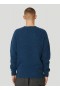 Suedehead Crew Neck Jumper Blue | Men’s YMC