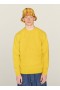 Suedehead Crew Neck Jumper Yellow | Men’s YMC