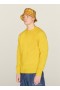 Suedehead Crew Neck Jumper Yellow | Men’s YMC
