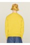 Suedehead Crew Neck Jumper Yellow | Men’s YMC