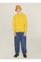 Suedehead Crew Neck Jumper Yellow | Men’s YMC