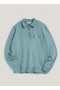 Sugden Loopback Cotton Sweatshirt Blue | Men’s YMC