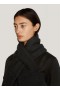 Textured Slot Scarf Black | Women’s YMC
