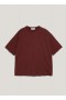 Triple Organic Cotton T-Shirt Burgundy | Men’s YMC