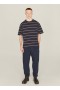 Triple T-Shirt Navy Multi | Men’s YMC