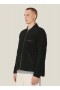 Trippe Recycled Fleece Jacket Black | Men’s YMC