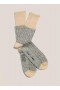 Work Twisted Cotton Sock Black | Men’s YMC