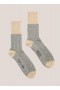 Work Twisted Cotton Sock Black | Men’s YMC