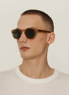 Allday Sunglasses Honey Solid Green | Men’s YMC