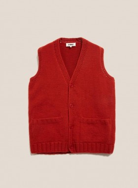Appalachian Waistcoat Red | Men’s YMC