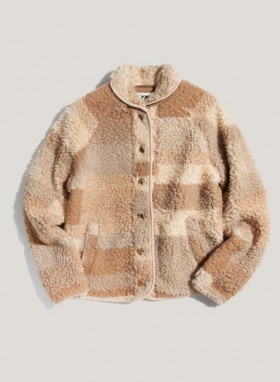 Beach Fleece Jacket Natural Multi | Women’s YMC