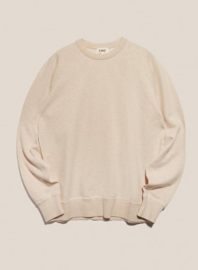 Earth Shrank Sweatshirt Ecru Marl | Men’s YMC