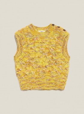 Farrow Space Dyed Tank Knit Yellow Multi | Women’s YMC