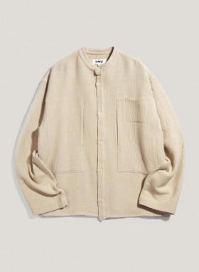 Hawkeye Brushed Overshirt Ecru | Men’s YMC