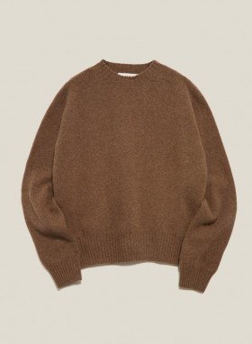 Jets Crew Neck Jumper Brown | Women’s YMC
