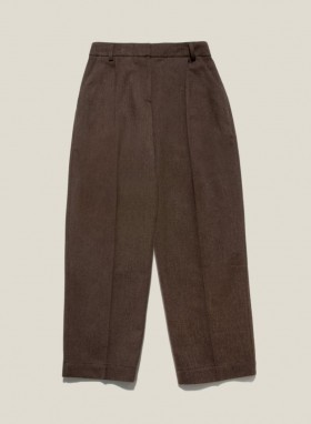 Market Flannel Trouser Brown | Women’s YMC
