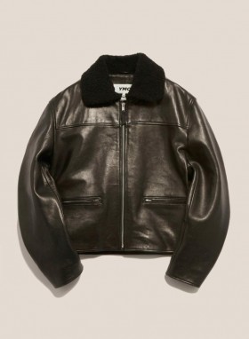 Pepper Leather Jacket Black | Women’s YMC