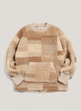 Sara Fleece Sweatshirt Natural Multi | Women’s YMC