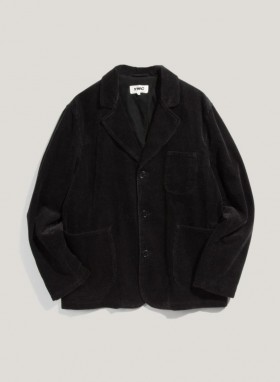 Scuttlers Corduroy Jacket Black | Men’s YMC