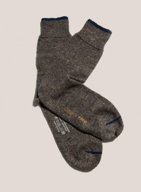 Tipping Wool Sock Grey | Men’s YMC
