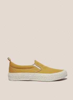 Women’s Vulcanised Slip On Sneakers Yellow | Women’s YMC