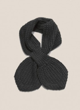 Wool Knitted Scarf Dark Grey | Men’s YMC