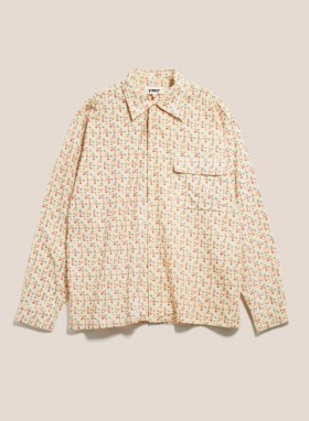 Wray Needlecord Shirt Ecru Multi | Men’s YMC