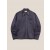 Bowie Embroidered Cotton Shirt Navy | Men’s YMC