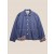 PJ Embroidered Denim Overshirt Indigo | Men’s YMC