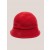 Recycled Fleece Gilligan Hat Red | Women’s YMC