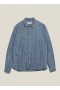  Camisa Earth Curtis Chambray Azul Índigo Claro | Masculina YMC