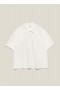  Camiseta Polo Earth Branca | Masculina YMC