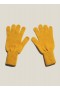  Luvas de lã masculinas, amarelo mesclado | YMC Masculino