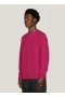  Suéter Suedehead de gola redonda rosa | Masculino YMC