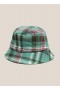  Chapéu Bucket de Lã Azul Multicolorido | Feminino YMC