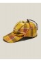  Boné de caça de lã amarelo multicolorido | Feminino YMC