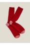  Royaltys Benjamin újrahasznosított gyapjú zokni, piros | Férfi YMC