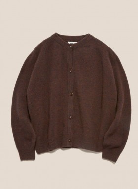  Kardigan Atomic Knit Brown Marl | Damski YMC