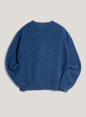  Sweter Jets Crew Neck w kolorze niebieskim | Damski YMC