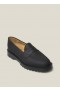  Pánske mokasíny Solovair X YMC Greasy Leather Penny Loafers čierne | Pánske YMC