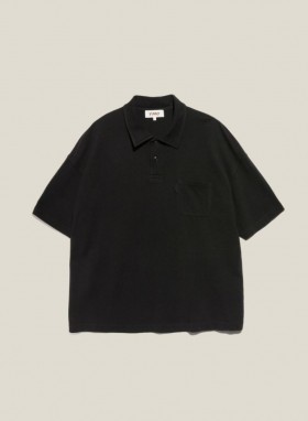  Pánske polo tričko Earth čierne | YMC