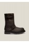  Botas de cuero estilo motero Solovair X YMC para hombre, negras | YMC para hombre