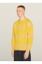  Jersey de cuello redondo a rayas Suedehead, color arena amarillento | YMC para hombre