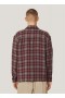  Camisa de cuadros Wray burdeos multicolor | YMC para hombre