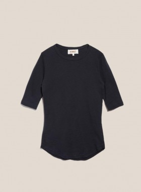  Camiseta de manga corta Earth Charlotte, azul marino | YMCA para mujer