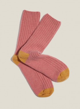  Calcetines de lana reciclada Royalties Benjamin Wild Rose | YMC para hombre