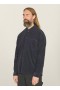  Delinquents Needlecord Shirt Navy | Heren YMC