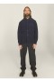  Delinquents Needlecord Shirt Navy | Heren YMC