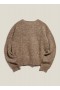  Earth Jets Crew Neck Knit Natural | Dames YMC